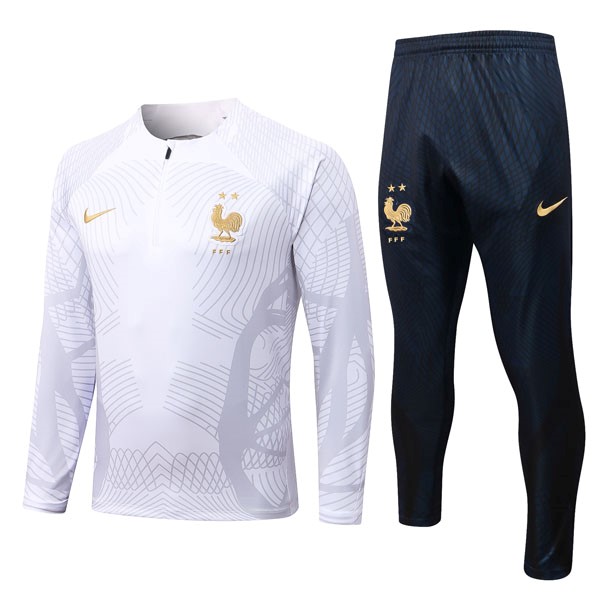 Sudadera De Training France 2023 Blanco 1